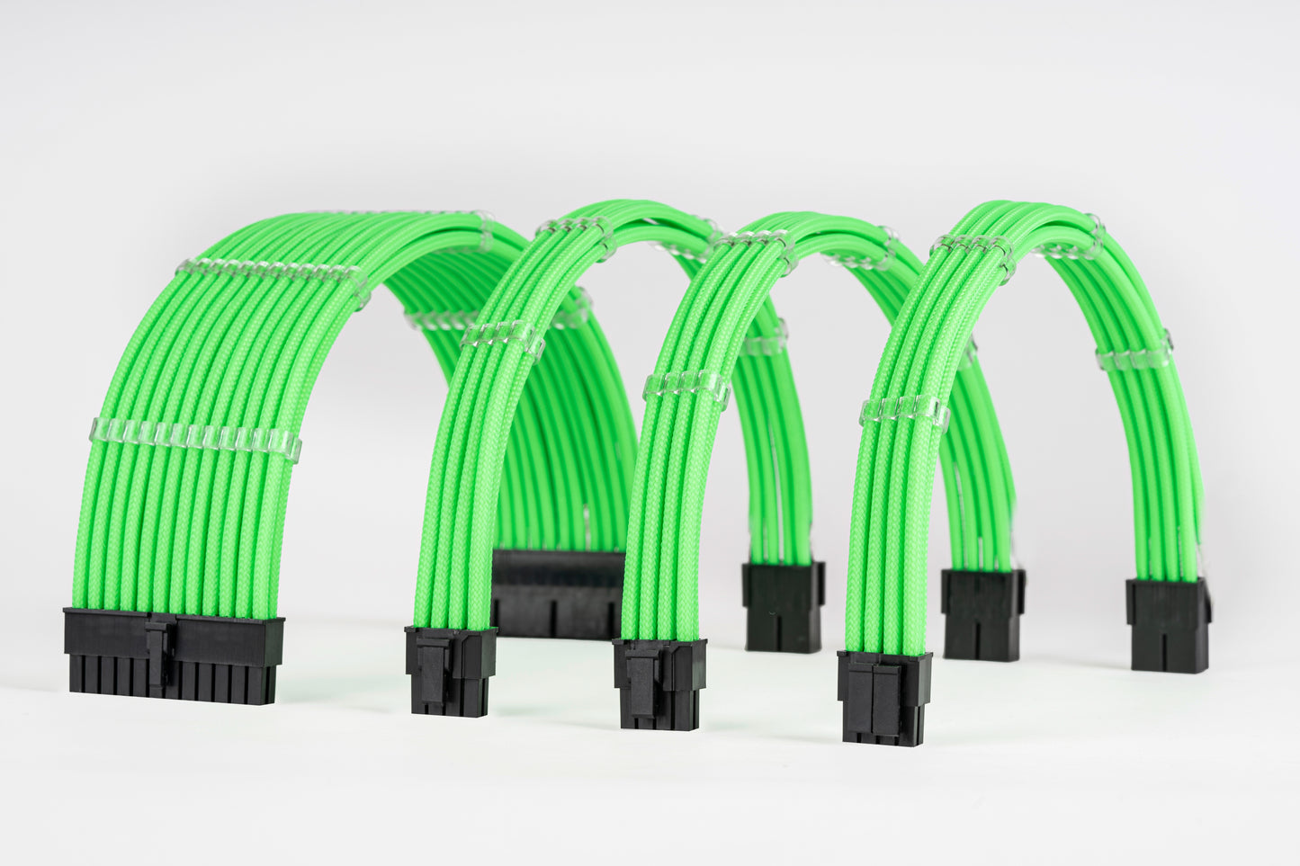 Sensei Mods Custom Sleeved Cable - Asphalt Black Single Colour