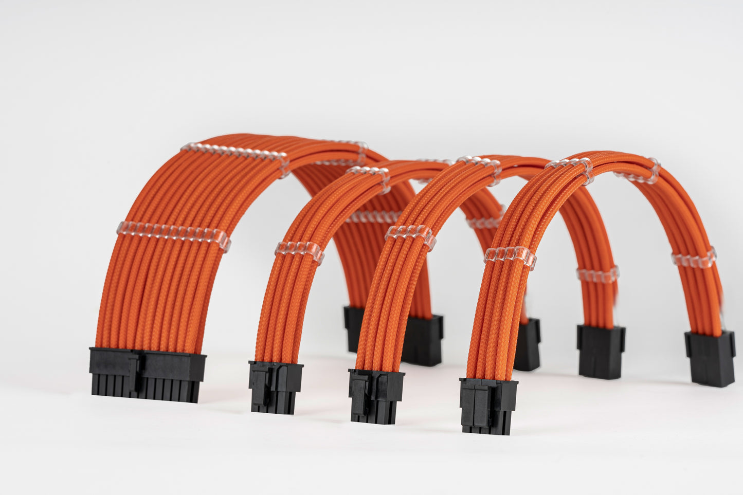 Sensei Mods Custom Sleeved Cable - Asphalt Black Single Colour