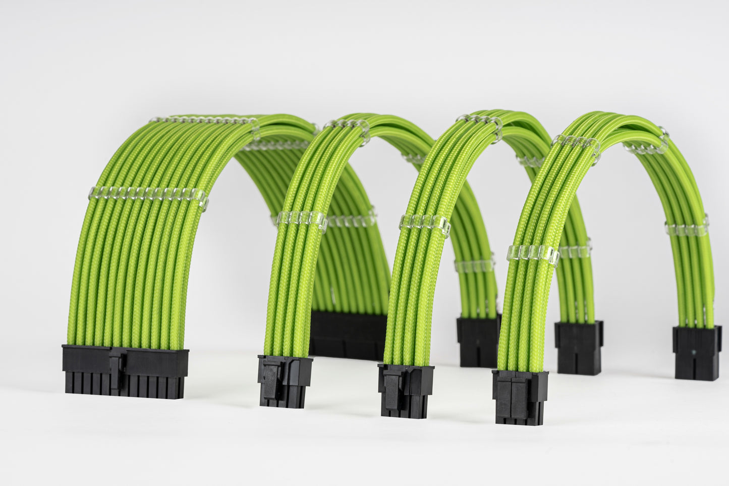 Sensei Mods Custom Sleeved Cable - Asphalt Black Single Colour