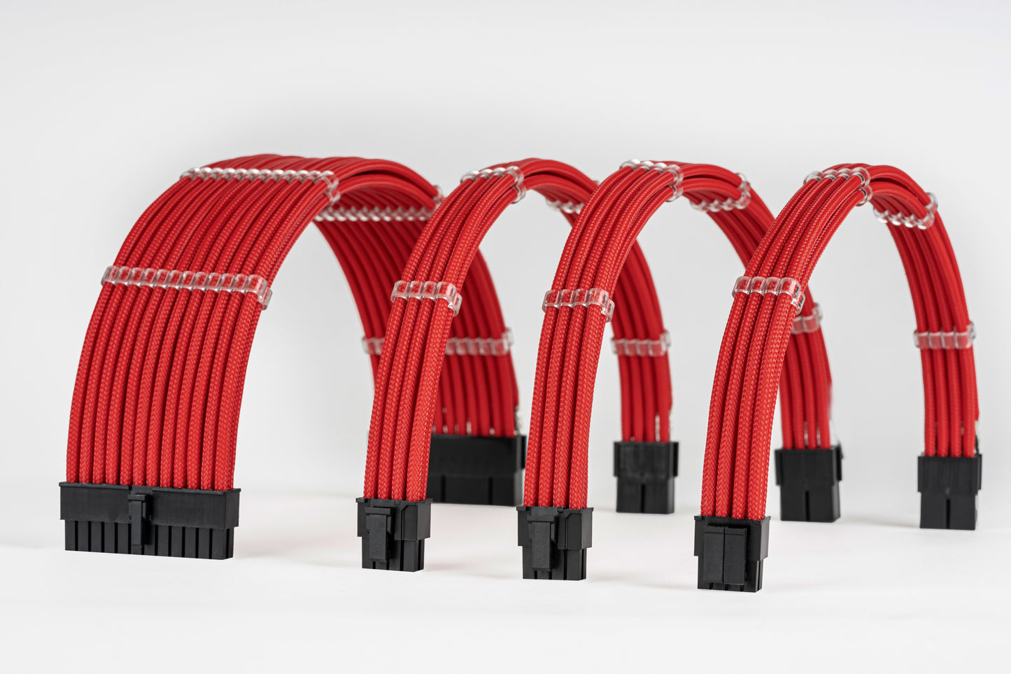 Sensei Mods Custom Sleeved Cable - Asphalt Black Single Colour