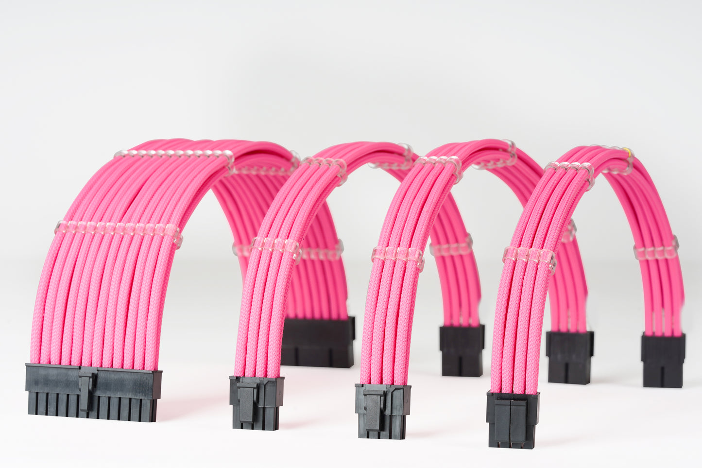 Sensei Mods Custom Sleeved Cable - Asphalt Black Single Colour